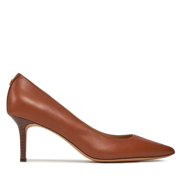 Lauren Ralph Lauren Štikle Lauren Ralph Lauren 802940602002 Deep Saddle Tan