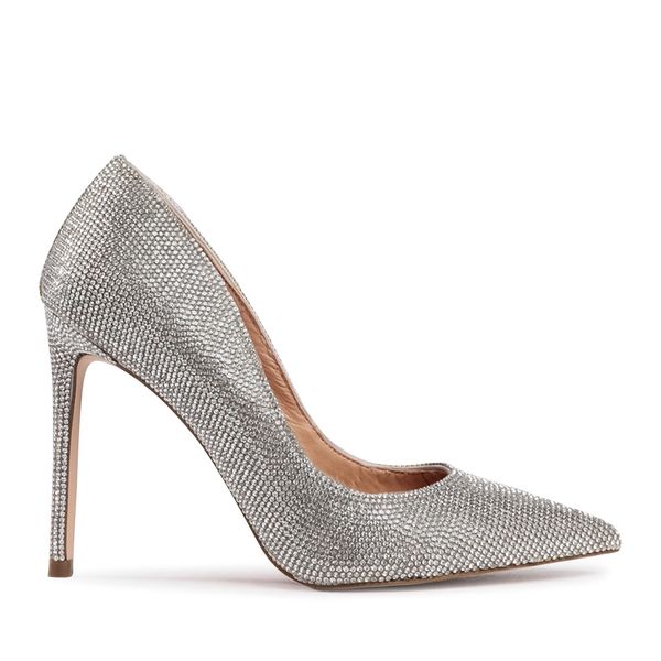 Steve Madden Štikle Steve Madden Vala-R SM11000751-02003-968 Crystal