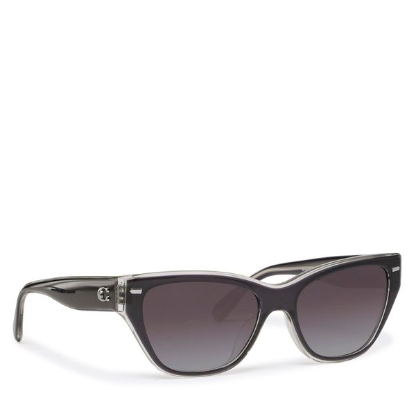 Coach Sunčane naočale Coach 0HC8370U Black/Transparent Grey