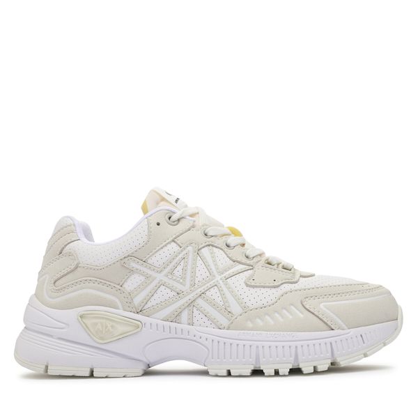 Armani Exchange Tenisice Armani Exchange XUX188 XV775 T063 Ivory+Op.White