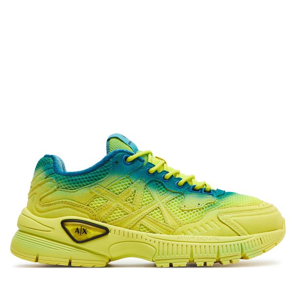 Armani Exchange Tenisice Armani Exchange XUX189 XV813 T715 Yellow+Blue