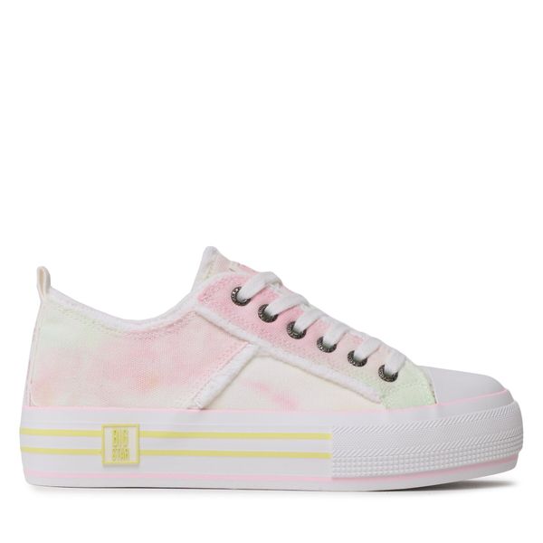 Big Star Shoes Tenisice Big Star Shoes LL274174 White/Pink/Yellow