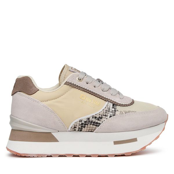 Big Star Shoes Tenisice Big Star Shoes LL274364 Beige