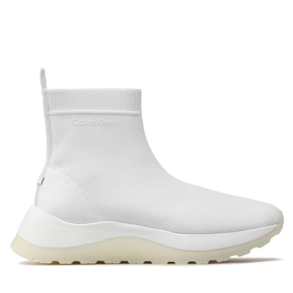 Calvin Klein Tenisice Calvin Klein 2 Piece Sole Sock Boot-Knit HW0HW01338 Bijela
