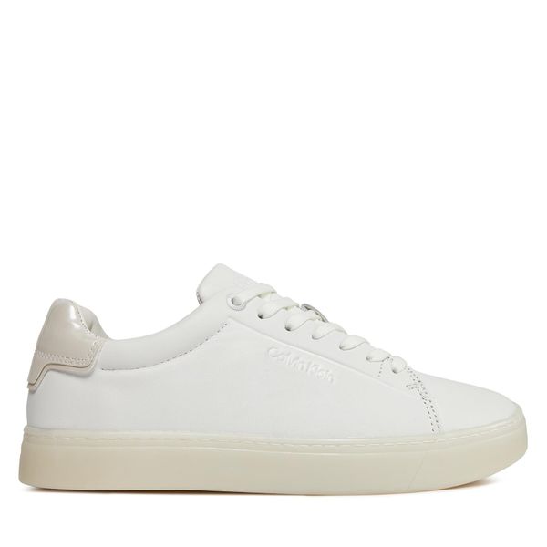 Calvin Klein Tenisice Calvin Klein Cupsole Lace Up Pearl HW0HW01897 White YBR
