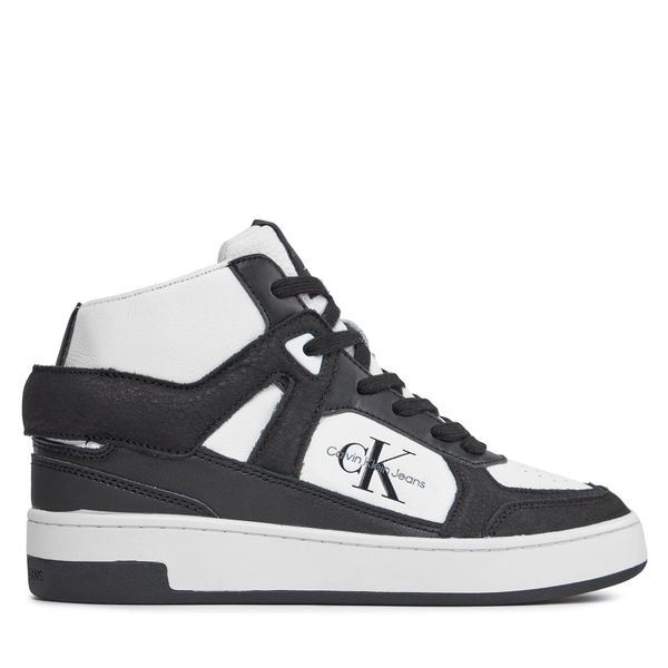 Calvin Klein Jeans Tenisice Calvin Klein Jeans Basket Cupsole High Mix Ml Fad YW0YW01300 Black/Bright White 0GM