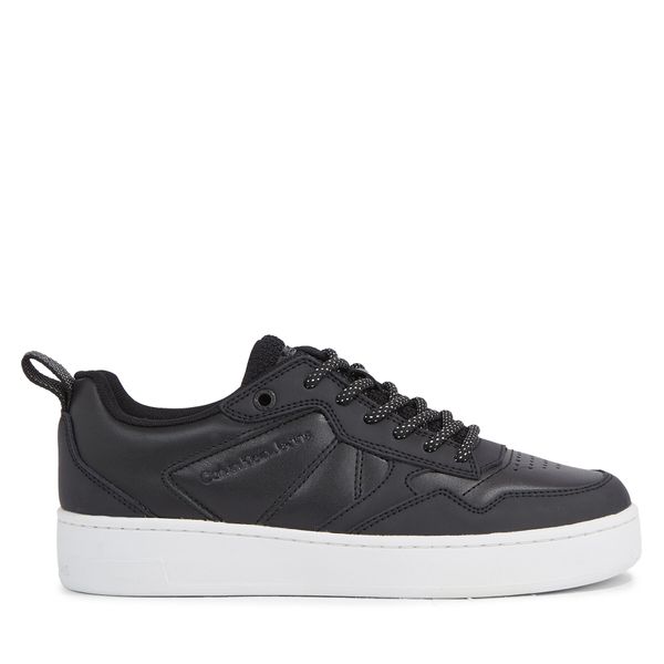 Calvin Klein Jeans Tenisice Calvin Klein Jeans Basket Cupsole Laceu YW0YW01050 Crna