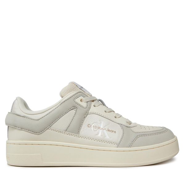 Calvin Klein Jeans Tenisice Calvin Klein Jeans Basket Cupsole Low Mix Ml Fad YW0YW01301 Creamy White/Eggshell 0GF