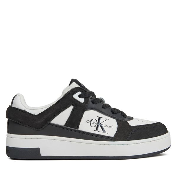 Calvin Klein Jeans Tenisice Calvin Klein Jeans Basket Cupsole Low Mix Ml Fad YW0YW01301 Crna