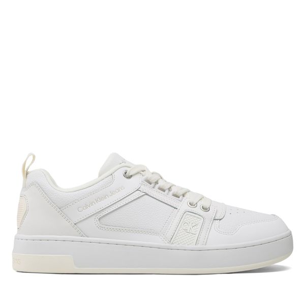 Calvin Klein Jeans Tenisice Calvin Klein Jeans Basket Cupsole R Lth-Tpu Insert YM0YM00575 Bijela