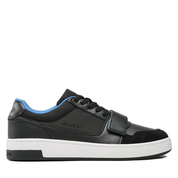 Calvin Klein Jeans Tenisice Calvin Klein Jeans Basket Cupsole Velcro Softny YM0YM00609 Black/Imperial Blue 0GP