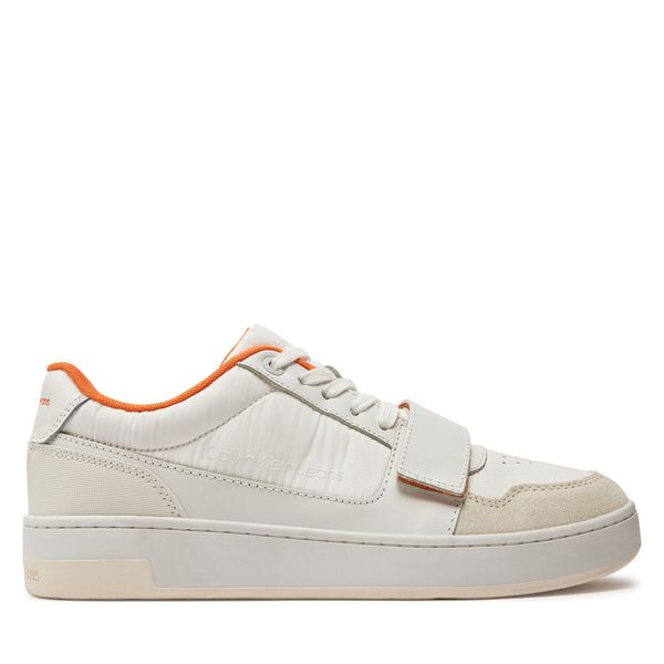 Calvin Klein Jeans Tenisice Calvin Klein Jeans Basket Cupsple Velcro Softny YM0YM00609 Bijela
