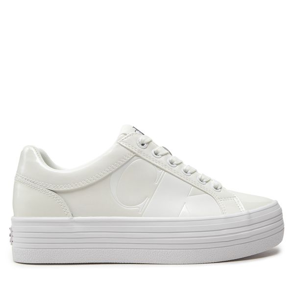 Calvin Klein Jeans Tenisice Calvin Klein Jeans Bold Vulc Flatf Low Lth Nbs Mr YW0YW01408 Bright White/Black 01W