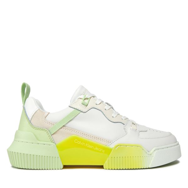 Calvin Klein Jeans Tenisice Calvin Klein Jeans Chunky Cupsole 2.0 Lth Ml Sat YW0YW01306 Exotic Mint/Sulphur/Creamy White 0IE
