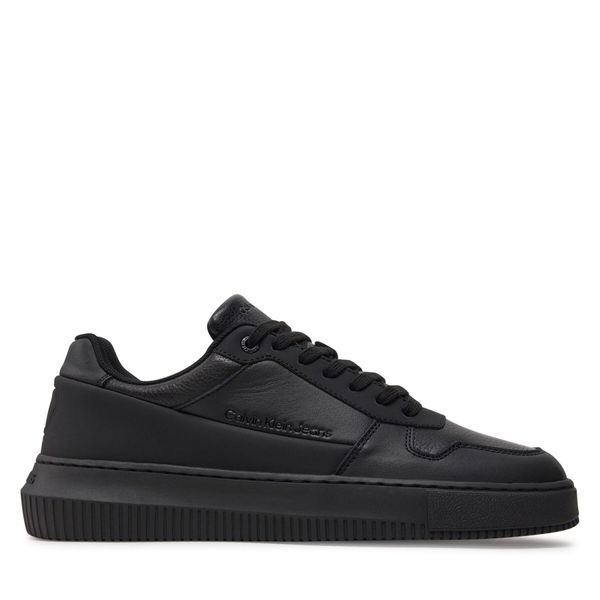 Calvin Klein Jeans Tenisice Calvin Klein Jeans Chunky Cupsole Lth In Dc YM0YM00932 Triple Black 0GT