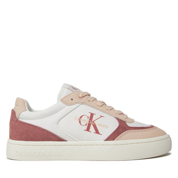 Calvin Klein Jeans Tenisice Calvin Klein Jeans Classic Cupsole Low Mix Ml Btw YW0YW01390 Bright White/Whisper Pink 02S
