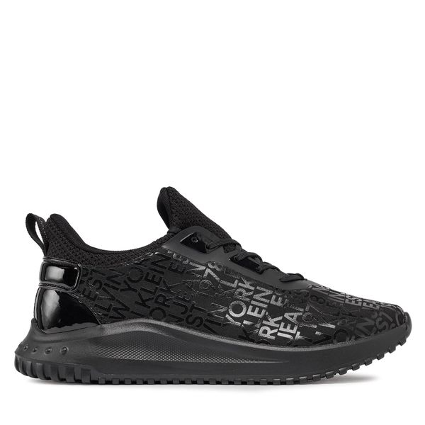 Calvin Klein Jeans Tenisice Calvin Klein Jeans Eva Run Slipon Lace Lum Aop YM0YM00967 Crna