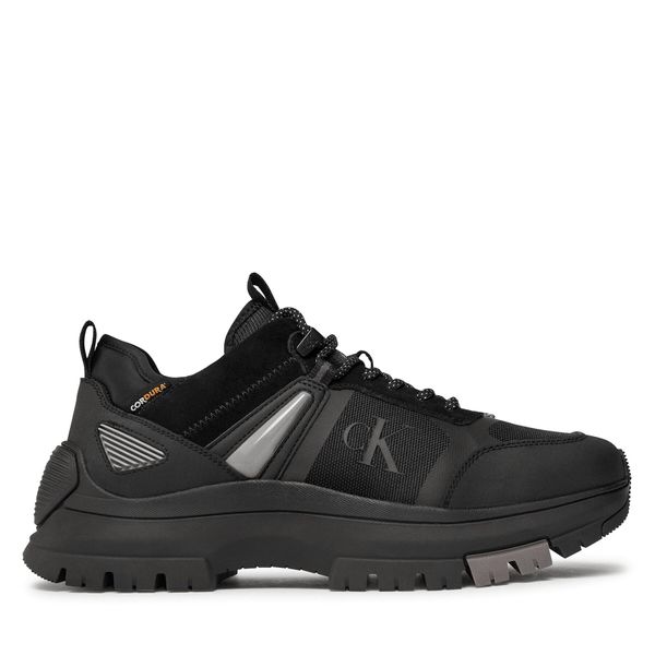 Calvin Klein Jeans Tenisice Calvin Klein Jeans Hiking Lace Up Low Cor YM0YM00801 Black/Stormfront 00T