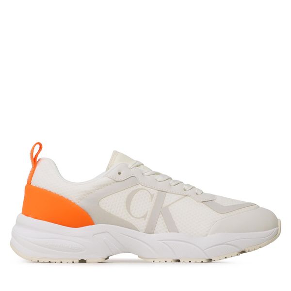 Calvin Klein Jeans Tenisice Calvin Klein Jeans Retro Tennis Mesh YM0YM00638 White/Creamy White 0K6