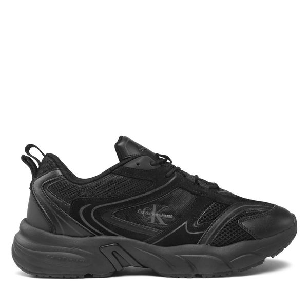 Calvin Klein Jeans Tenisice Calvin Klein Jeans Retro Tennis Su-Mesh Wn YM0YM00589 Crna