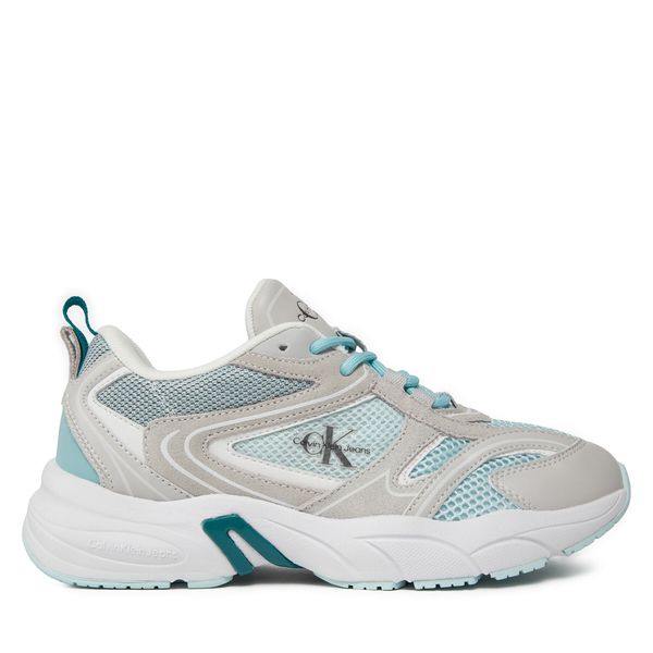 Calvin Klein Jeans Tenisice Calvin Klein Jeans Retro Tennis Su-Mesh Wn YW0YW00891 Zelena