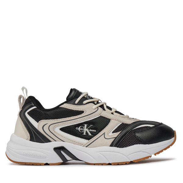 Calvin Klein Jeans Tenisice Calvin Klein Jeans Retro Tennis Su-Mesh YM0YM00589 Crna