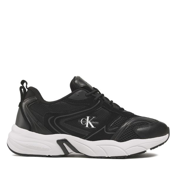 Calvin Klein Jeans Tenisice Calvin Klein Jeans Retro Tennis Su-Mesh YM0YM00589 Crna