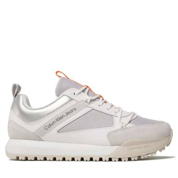 Calvin Klein Jeans Tenisice Calvin Klein Jeans Toothy Runner Low Laceup Mix YM0YM00710 Siva