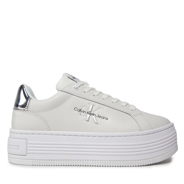 Calvin Klein Jeans Tenisice Calvin Klein Jeans YW0YW01457 Bright White/Oyster Mushroom 01V
