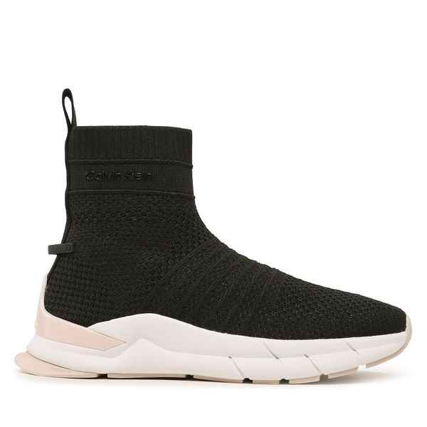 Calvin Klein Tenisice Calvin Klein Knit Sock Boot HW0HW01539 Crna