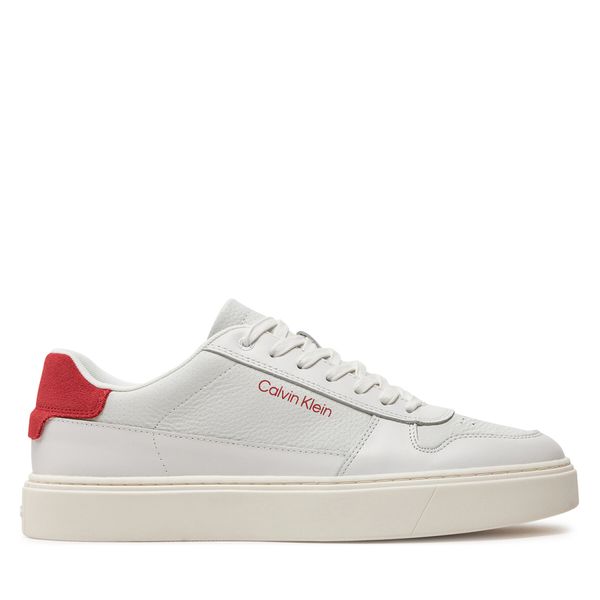 Calvin Klein Tenisice Calvin Klein Low Top Lace Up Bskt HM0HM01254 Bijela