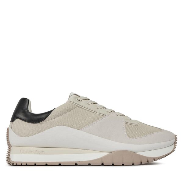 Calvin Klein Tenisice Calvin Klein Low Top Lace Up HM0HM01286 Dk Ecru ACG