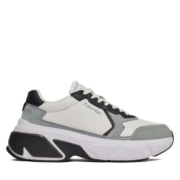 Calvin Klein Tenisice Calvin Klein Low Top Lace Up HM0HM01294 White/Granite Road/Black 0K9