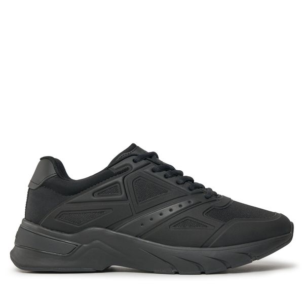 Calvin Klein Tenisice Calvin Klein Low Top Lace Up HM0HM01363 Triple Black 0GJ