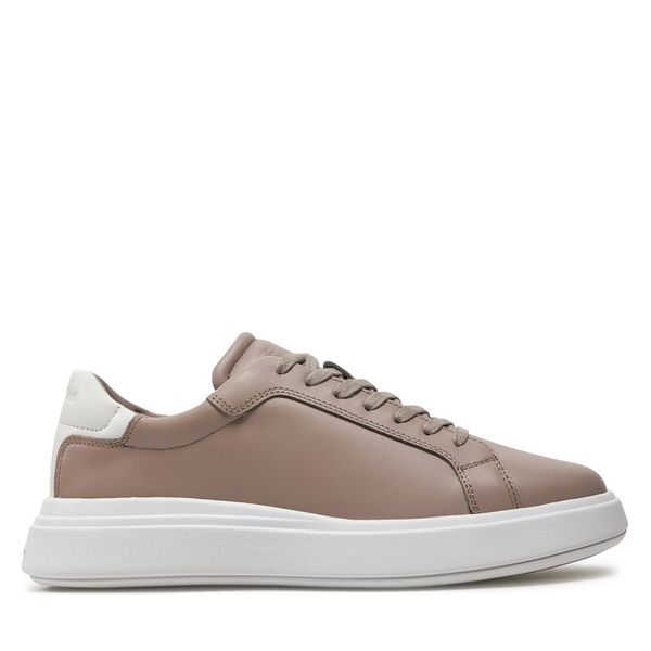 Calvin Klein Tenisice Calvin Klein Low Top Lace Up Lth HM0HM01016 Siva