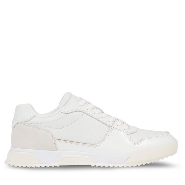 Calvin Klein Tenisice Calvin Klein Low Top Lace Up Lth HM0HM01173 White Mix 0K5