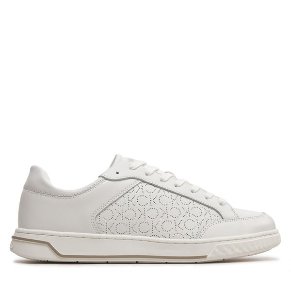 Calvin Klein Tenisice Calvin Klein Low Top Lace Up Lth Perf Mono HM0HM01428 Bijela