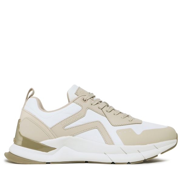 Calvin Klein Tenisice Calvin Klein Low Top Lace Up Mix HM0HM00867 Feather Gray/White/Aloe 0F5
