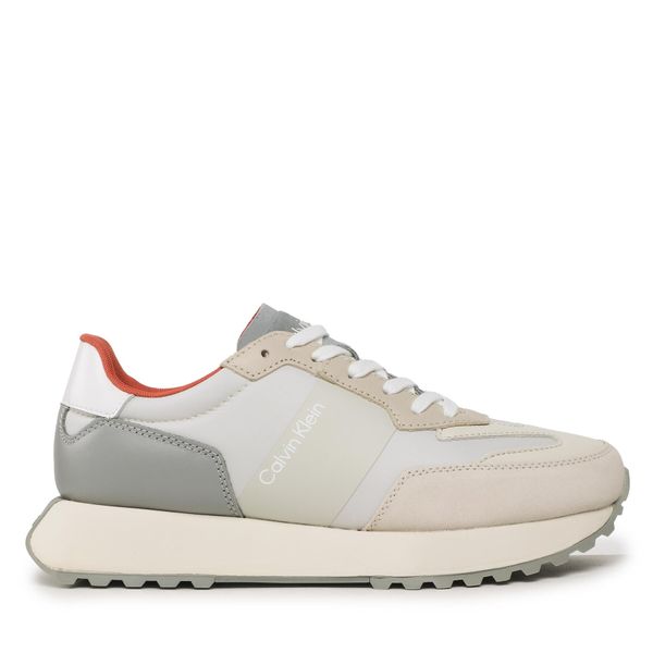 Calvin Klein Tenisice Calvin Klein Low Top Lace Up Mix New HM0HM01238 Dk Ecru Mix 0F4