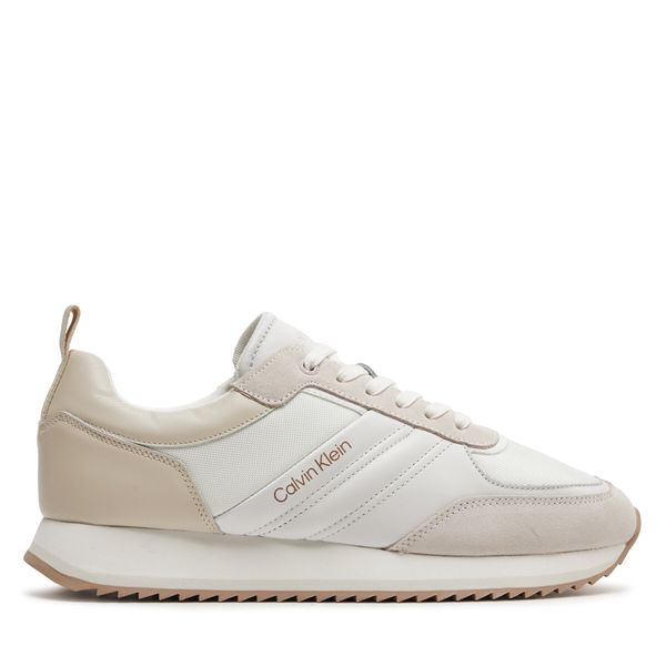 Calvin Klein Tenisice Calvin Klein Low Top Lace Up Repr HM0HM01170 Dk Ecru/ White 0F7