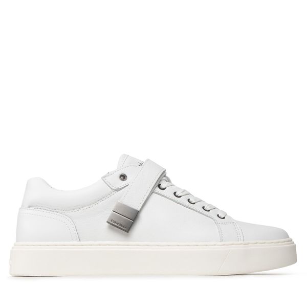 Calvin Klein Tenisice Calvin Klein Low Top Lace Up W/Plaque HM0HM00919 Bright White YBR