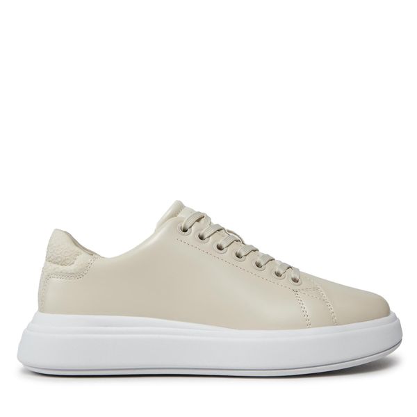 Calvin Klein Tenisice Calvin Klein Raised Cup Lace Up Nano Mono Bt HW0HW01878 Dk Ecru ACG