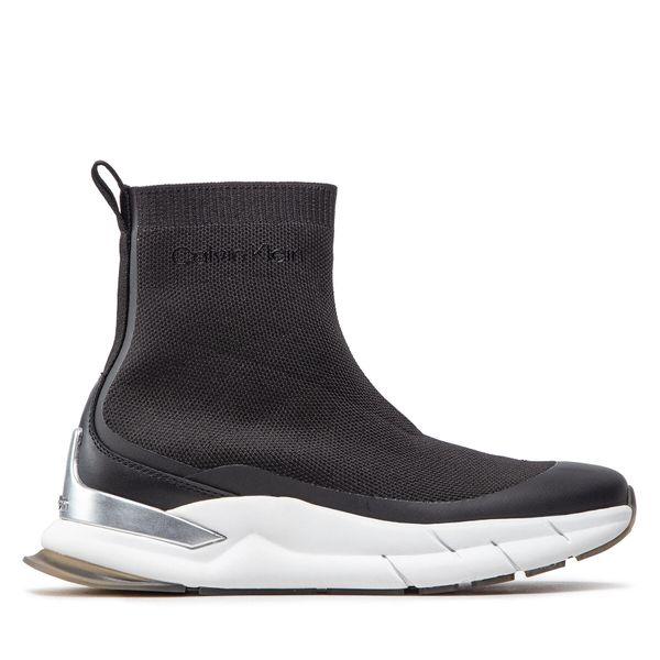 Calvin Klein Tenisice Calvin Klein Sock Boot - Knit HW0HW01177 Ck Black BAX
