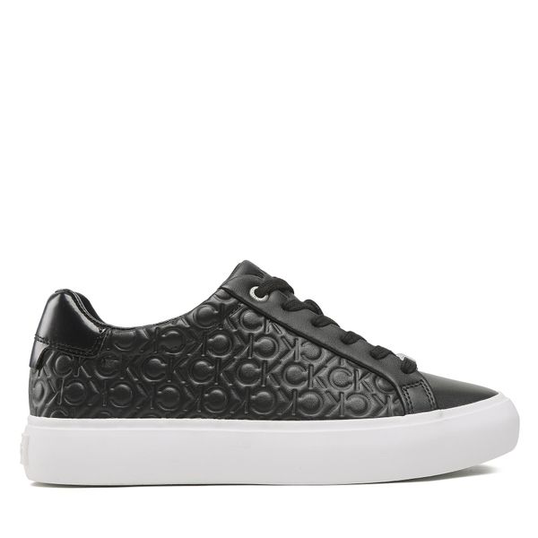 Calvin Klein Tenisice Calvin Klein Vulg Lace Up Mono Mix HW0HW01373 Crna