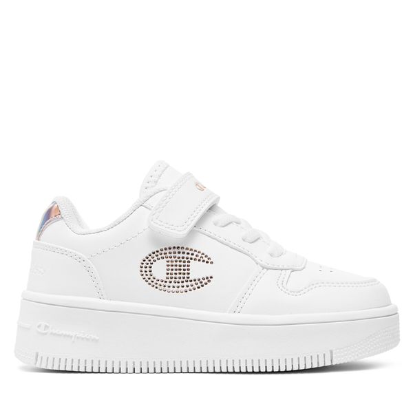 Champion Tenisice Champion Rebound Platform Glitter G Ps Low Cut Shoe S32830-CHA-WW008 Wht/Rose Gold