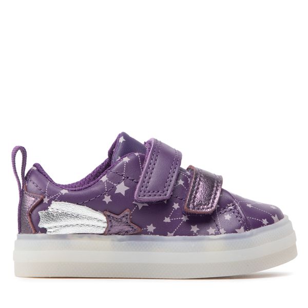 Clarks Tenisice Clarks Flare Fly K. 26164770 Purple