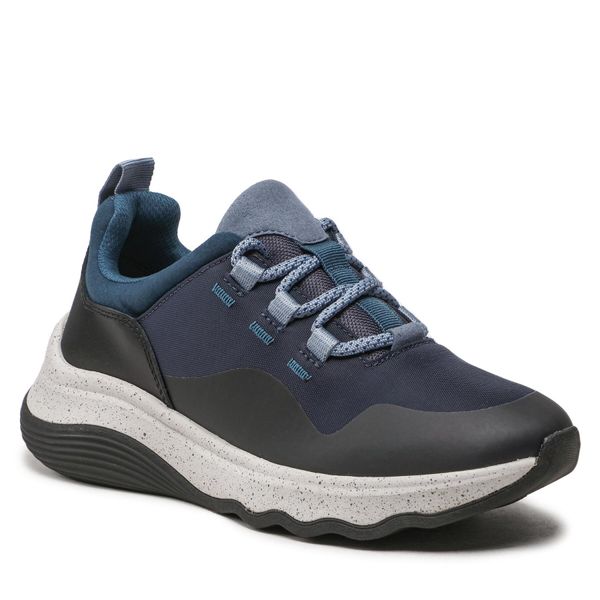 Clarks Tenisice Clarks Jaunt Lace 261689724 Navy Combl