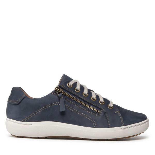 Clarks Tenisice Clarks Nalle Lace 261635704 Navy Nubuck