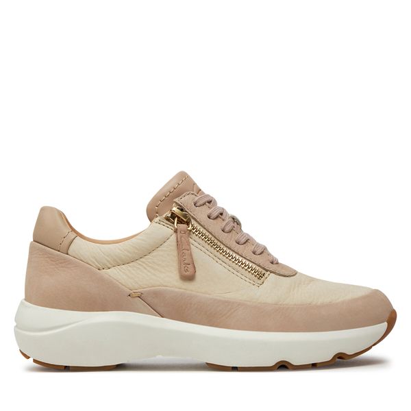 Clarks Tenisice Clarks Tivoli Zip 26176651 Bež