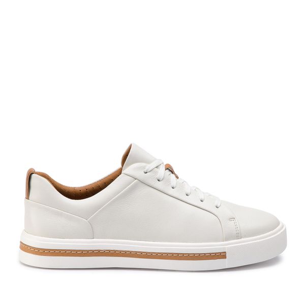Clarks Tenisice Clarks Un Maui Lace 261401684 White Leather